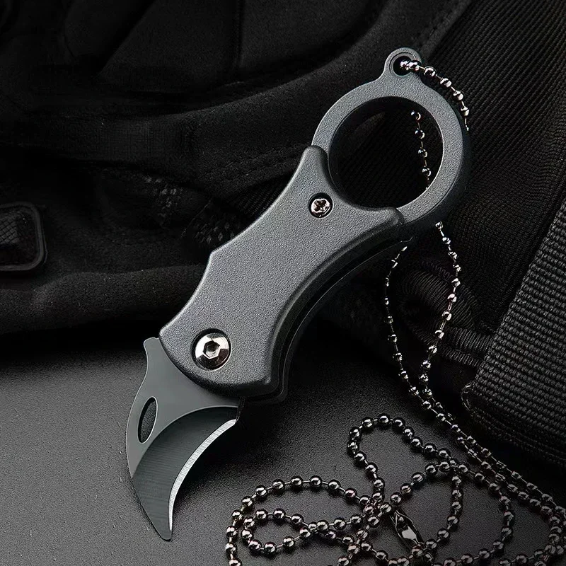 Faca Dobrável EDC Portátil para Camping e Uso ao Ar Livre