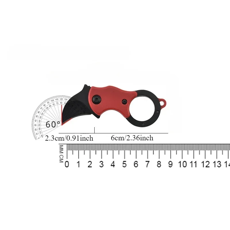 Faca Dobrável EDC Portátil para Camping e Uso ao Ar Livre - foto 2