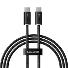 Cabo Baseus Dynamic 4 Fast Charging Usb-c P/ Tipo C 100w (Preto - 2m)