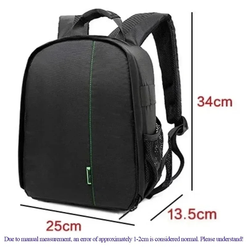 Mochila Fotográfica Impermeável para Câmeras e Lentes
