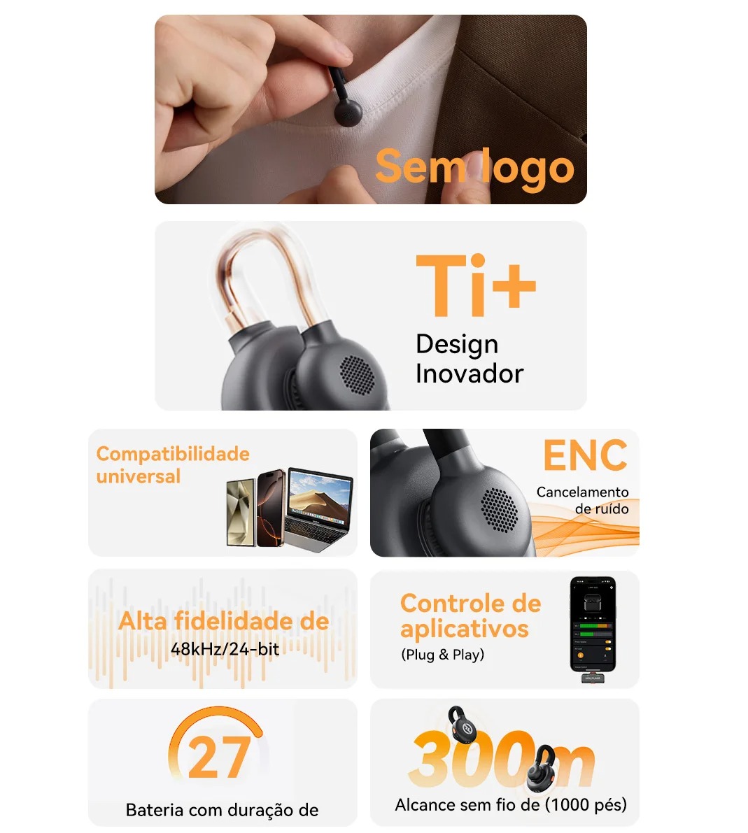 Microfone Hollyland Lark M2s Ultimate Combo Sem Fio - foto 2
