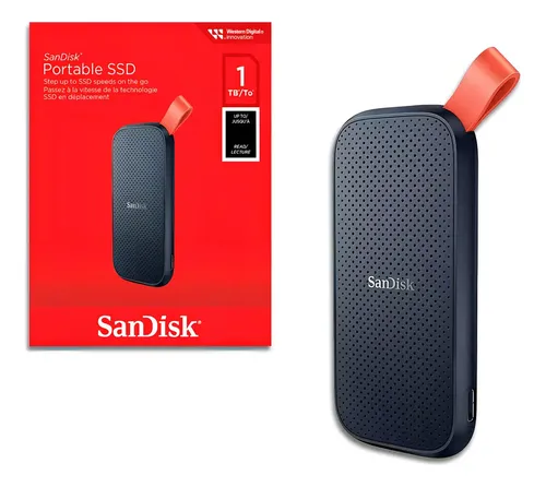 SSD Externo SanDisk 1TB USB 3.2 800MB/s SDSSDE30-1T00