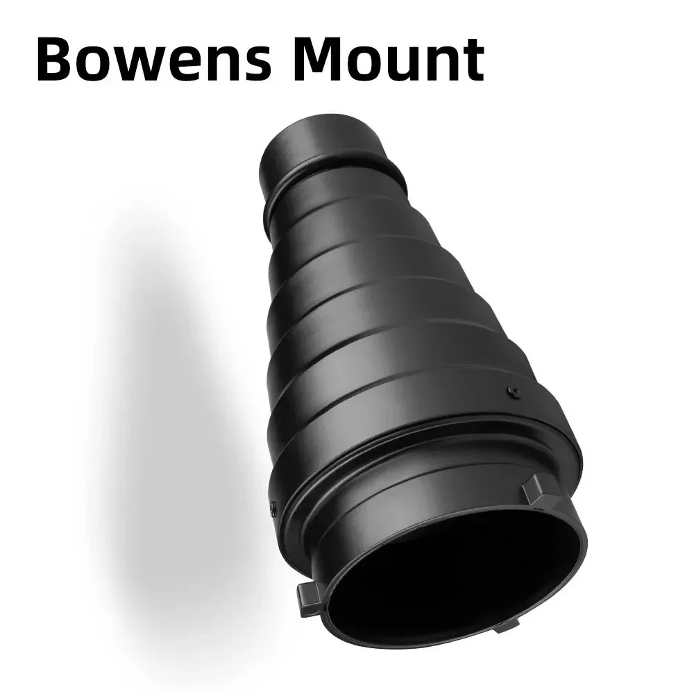 Snoot Cônico SN-01 com Colmeia e 5 Filtros Coloridos para Encaixe Bowens - foto 2