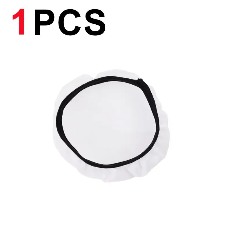 Difusor de Luz Branco de 7"/18cm, Capa Difusora de Tecido Padrão para Iluminação de Estúdio e Refletores de Vídeo