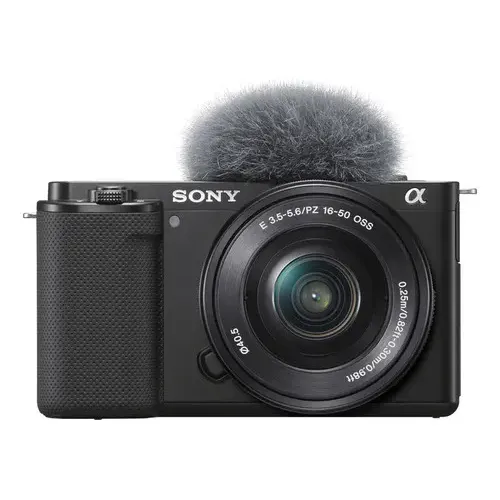 Câmera Sony Zv-e10 Mirrorless Kit Com Lente 16-50mm (preta)