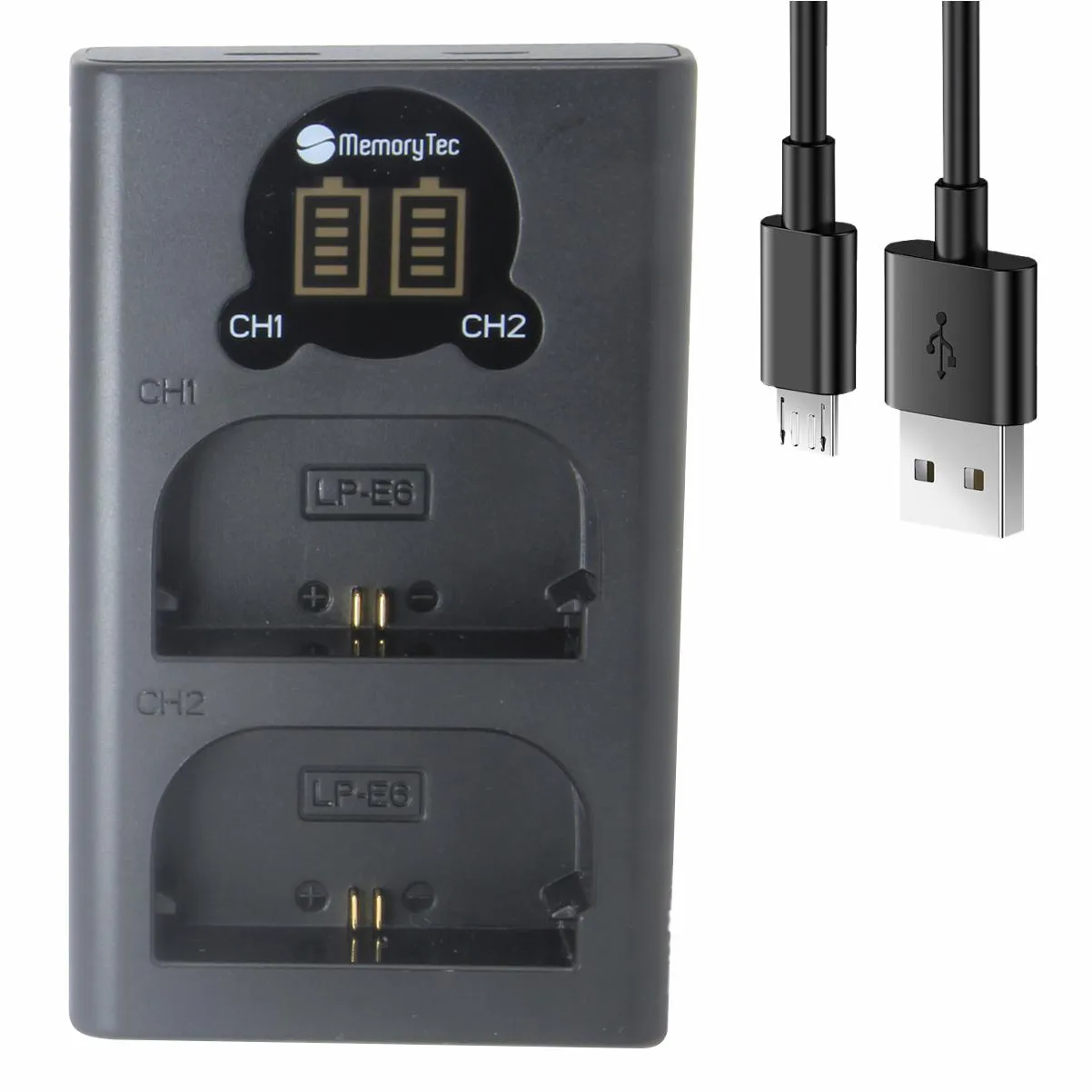 Carregador de Bateria LP-E6 / LP-E6N  / LP-E6NH