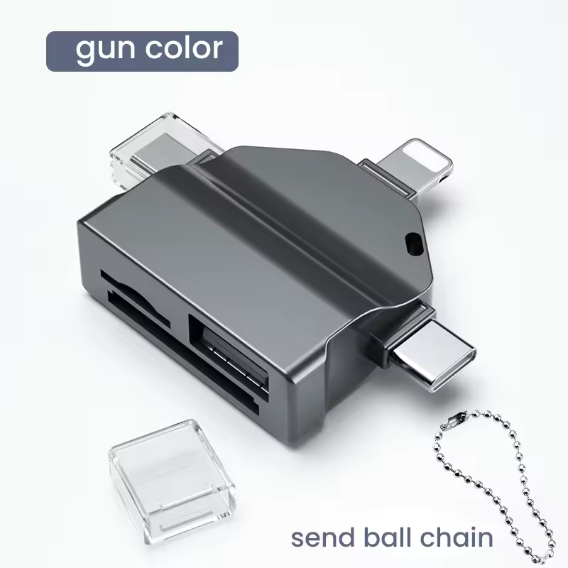 Adaptador OTG para Iphone 3 em 1