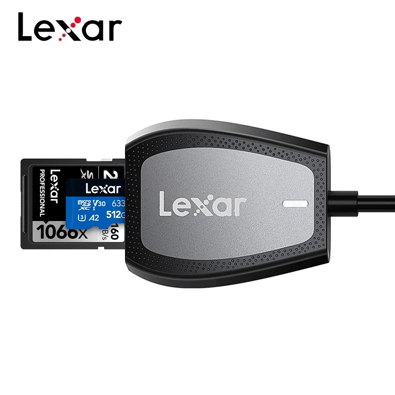 Leitor Lexar de Cartao SD - Cinza RW470 - foto 2