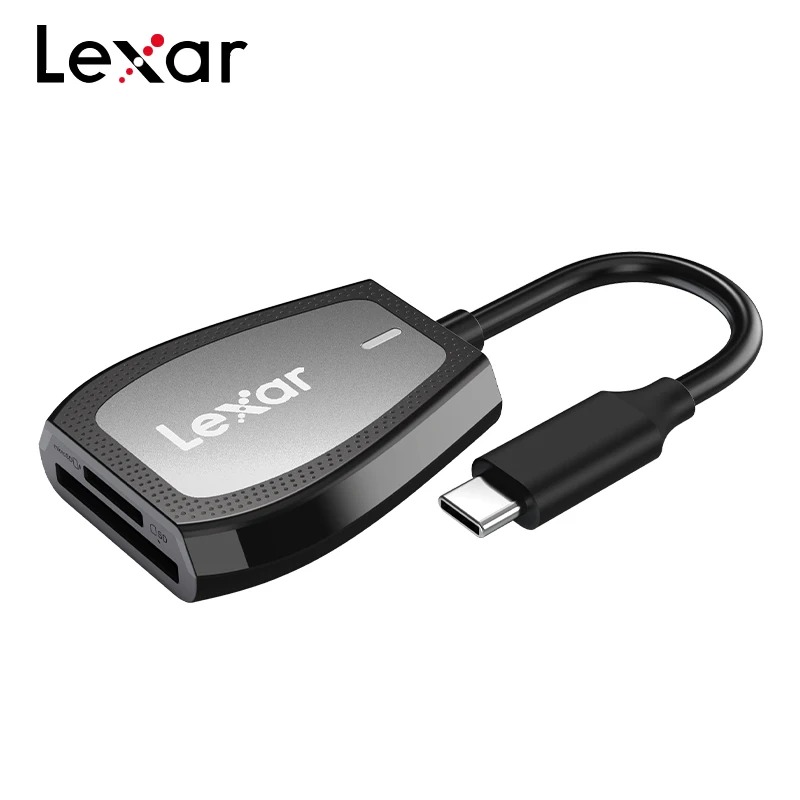Leitor Lexar de Cartao SD - Cinza RW470