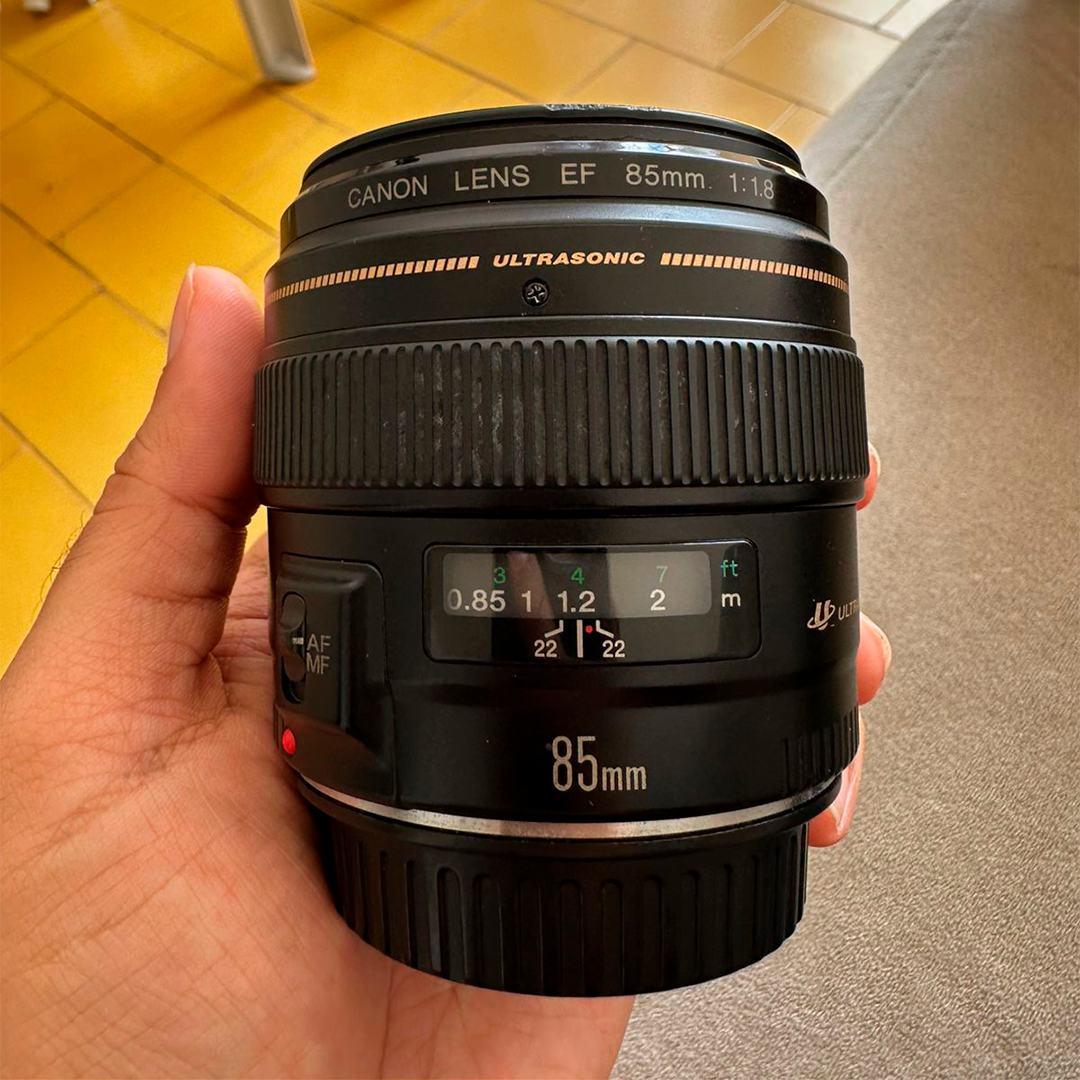 Lente Canon EF 85mm f/1.8 USM - foto 2