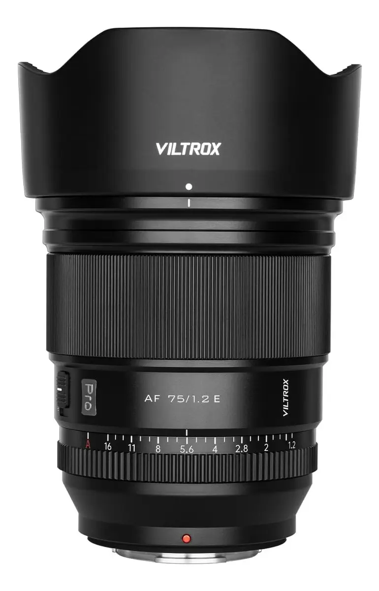 Lente Viltrox 75mm F/ 1.2 Para Sony Apsc Cor Preto Tipo De Montagem Sony E Mount (ESTADO DE NOVA)